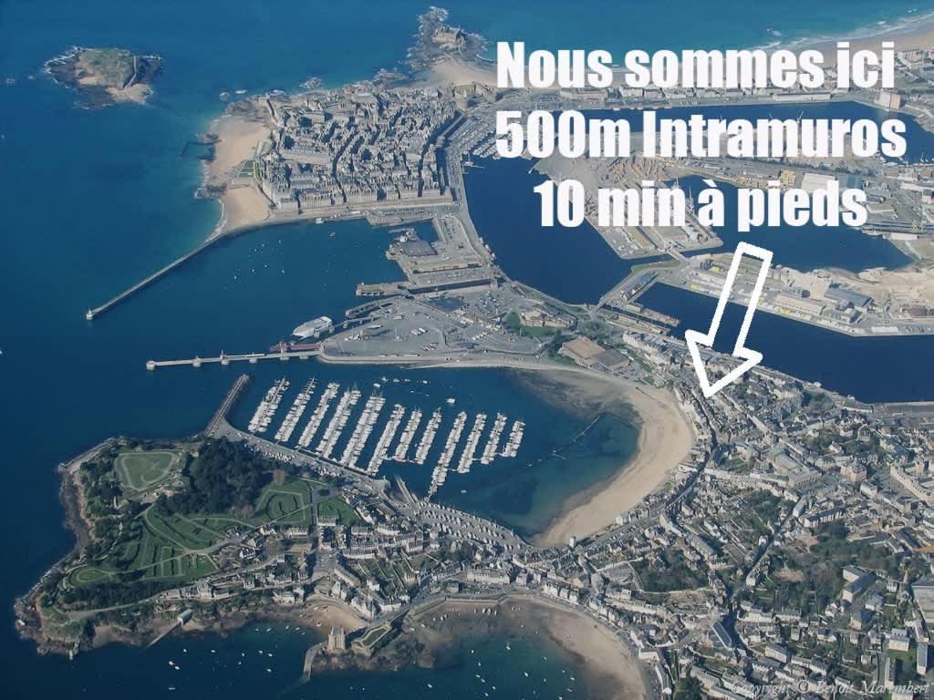 L'Atelier - Plage A 50M Et Remparts A 500M Saint-Malo Buitenkant foto